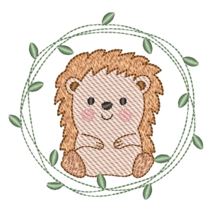 Ouriço em Moldura (Pontos Leves)