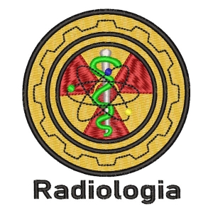 Matriz de bordado Logomarca Radiologia 