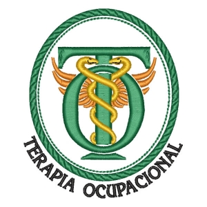 Matriz de bordado Logomarca Terapia Ocupacional