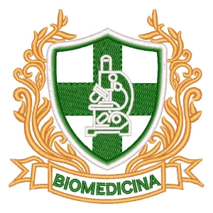 Matriz de bordado Logomarca Biomedicina