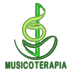 Matriz de bordado Logomarca Musicoterapia