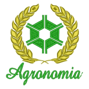 Matriz de bordado Logomarca Agronomia