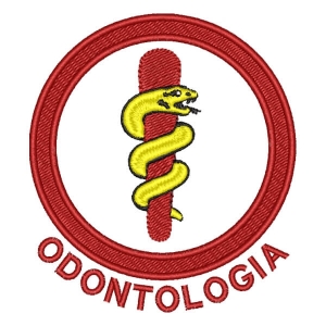 Matriz de bordado Logomarca Odontologia