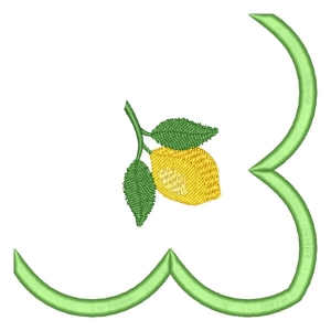 Sousplat Canto Limão Siciliano