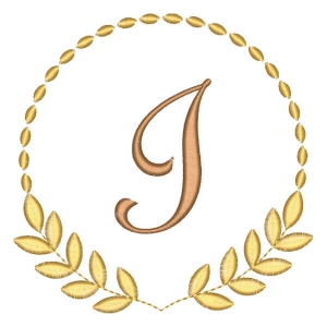 Alfabeto em Moldura Letra I