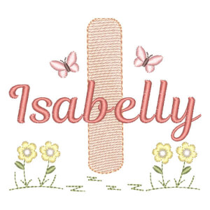 Alfabeto no Jardim com Nome Letra I (Pontos Leves)