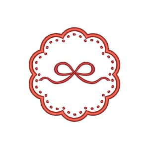 Moldura Porta Copos Laço (Aplique)