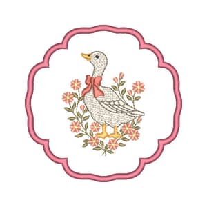 Moldura Porta Copos gansinho (Aplique)