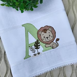 Monograma Leão Safari (Pontos Leves)