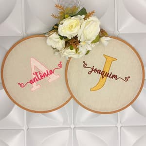 Monograma e Alfabeto DayLove com Glifos