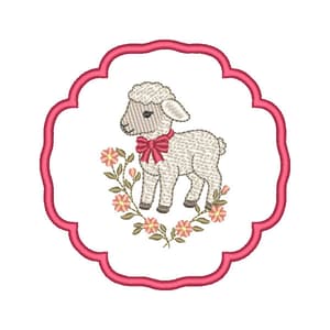 Moldura Porta Copos Cordeiro (Aplique)