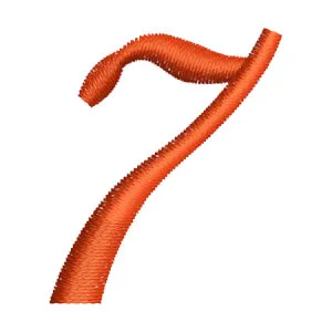 Matriz de bordado Edwardian script 7 Matriz de bordado Edwardian script 7