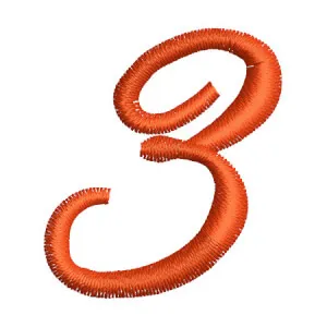 Matriz de bordado Edwardian script 3 Matriz de bordado Edwardian script 3