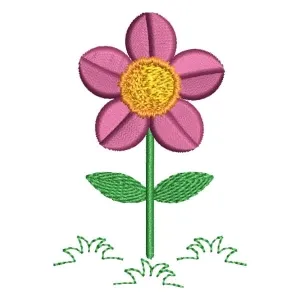 Matriz de bordado Florzinha Matriz de bordado Florzinha