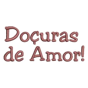 Matriz de bordado Doçuras de Amor Matriz de bordado Doçuras de Amor