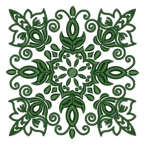 Matriz de bordado Centro de Mesa Matriz de bordado Centro de Mesa