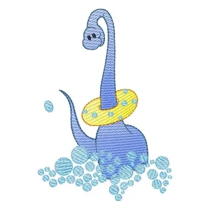 Matriz de bordado Dino Hora do Banho (Pontos Leves) Matriz de bordado Dino Hora do Banho (Pontos Leves)