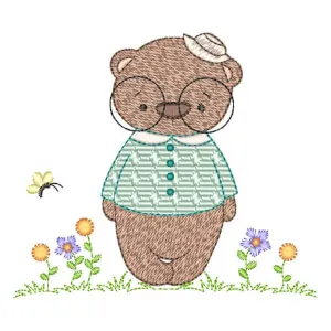 Matriz de bordado Amigo Urso Matriz de bordado Amigo Urso