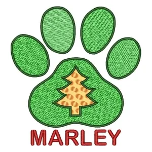 Matriz de bordado Bandana Pet com Nome Matriz de bordado Bandana Pet com Nome