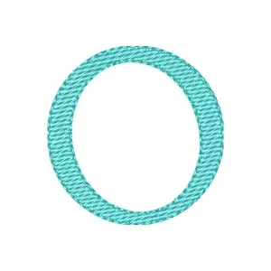 Matriz de bordado Alfabeto Letra O Maiúscula Matriz de bordado Alfabeto Letra O Maiúscula