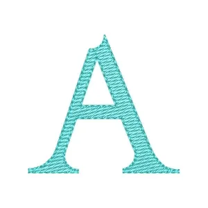 Matriz de bordado Alfabeto Letra A Maiúscula Matriz de bordado Alfabeto Letra A Maiúscula