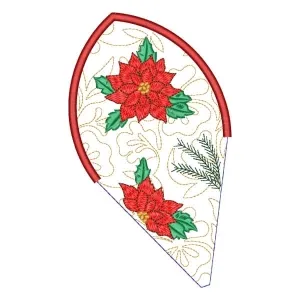 Matriz de bordado Pétala Sousplat Matriz de bordado Pétala Sousplat