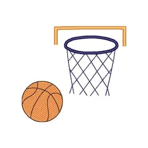 Matriz de bordado Basquete (Pontos Leves) Matriz de bordado Basquete (Pontos Leves)