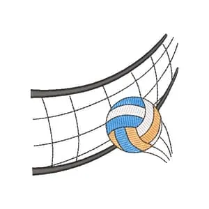 Matriz de bordado Vôlei (Pontos Leves) Matriz de bordado Vôlei (Pontos Leves)