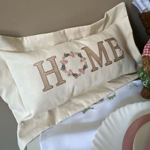 Matriz de bordado Palavra Home Decorativa Matriz de bordado Palavra Home Decorativa