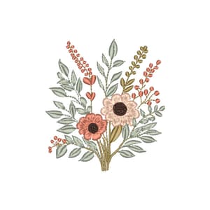 Matriz de bordado Floral Matriz de bordado Floral