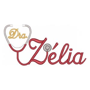 Matriz de bordado Alfabeto e Estetoscópio - Letra Z Matriz de bordado Alfabeto e Estetoscópio - Letra Z