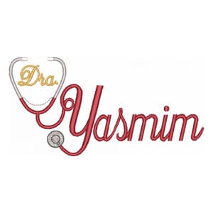 Matriz de bordado Alfabeto e Estetoscópio - Letra Y Matriz de bordado Alfabeto e Estetoscópio - Letra Y