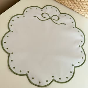 Matriz de bordado Moldura Sousplat Laço (Aplique) Matriz de bordado Moldura Sousplat Laço (Aplique)