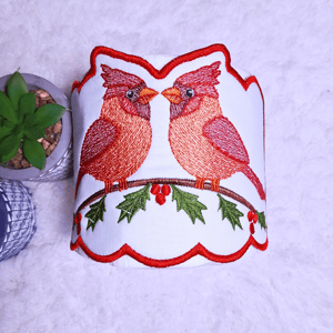 Matriz de bordado Porta Papel Cardeal (Projeto) Matriz de bordado Porta Papel Cardeal (Projeto)