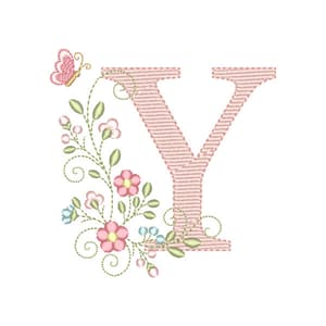 Matriz de bordado Letra Y Alfabeto Doce Primavera (Pontos Leves) Matriz de bordado Letra Y Alfabeto Doce Primavera (Pontos Leves)