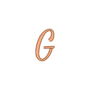 Matriz de bordado G - Maiúsculo - Fonte Satisfy Matriz de bordado G - Maiúsculo - Fonte Satisfy