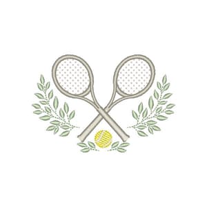 Matriz de bordado Raquetes de Tênis (Pontos Leves) Matriz de bordado Raquetes de Tênis (Pontos Leves)
