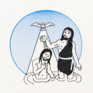 Religious Embroidery Design