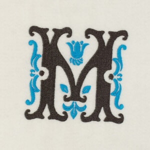 Alphabet Embroidery Design
