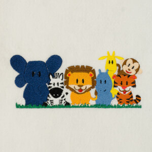 Safari baby 2 Embroidery Design