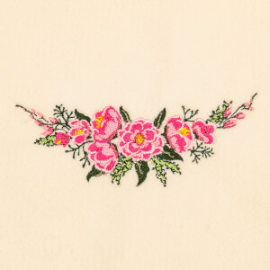 Rose Embroidery Design