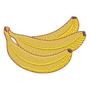 Banana Embroidery Design