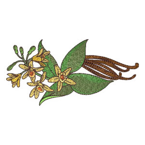 Herbs Tea Embroidery Design