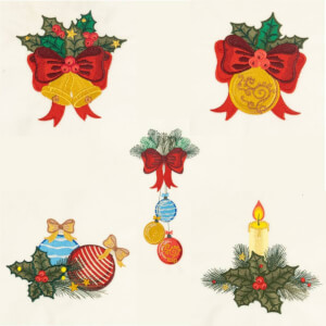 Christmas Embroidery Design Pack