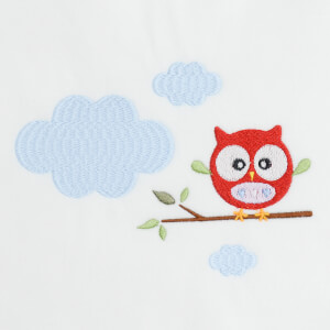 Owls Embroidery Design