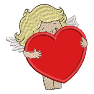 Angel Embroidery Design