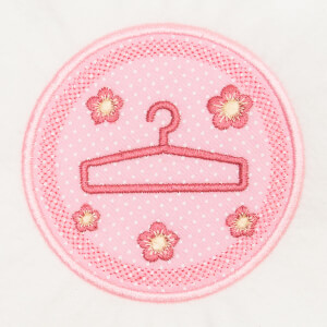 Baby Frame (Applique) Embroidery Design