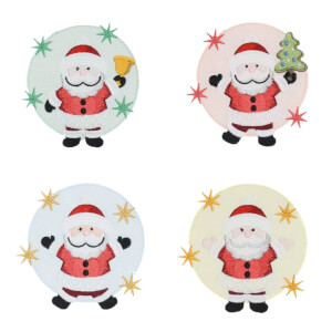 Santa Claus Embroidery Design Pack