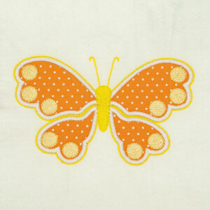 Butterfly (Applique) Embroidery Design