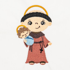 Saint Anthony of Padua Embroidery Design